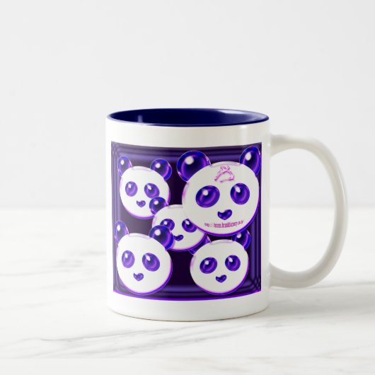 Tasse 2 Couleurs panda méga 9 (Droit)