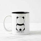Tasse 2 Couleurs Panda-monium en Coupe ! 🐼 😂 ☕ (Gauche)