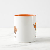 Tasse 2 Couleurs Panda roux mignon (Centre)