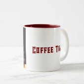 Tasse 2 Couleurs Panda's Coffee Break (Devant droit)