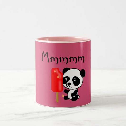 Tasse 2 Couleurs pandas "ours de panda" "bébé de panda bear" "kawai (Centre)