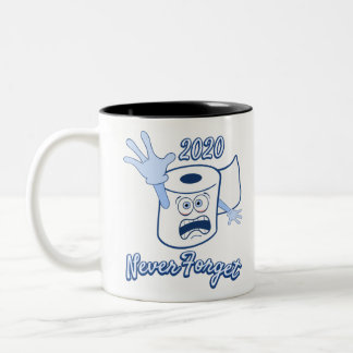 Tasse 2 Couleurs Panique sur le papier toilette 2020