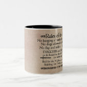 Tasse 2 Couleurs Panneau d'auberge du XVIIIe siècle (Centre)