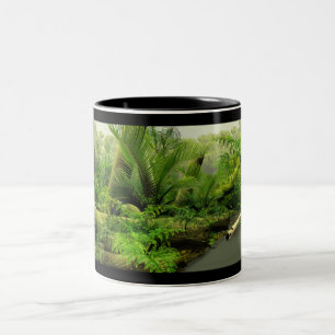 Tasse 2 Couleurs Panorama carbonifère de marais