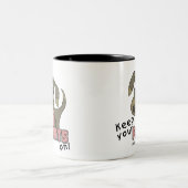 Tasse 2 Couleurs Pantalon de garde-chien (Centre)