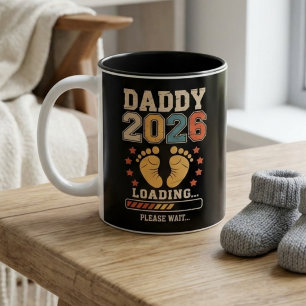 Tasse 2 Couleurs Papa 2026 Chargement en cours, veuillez patienter