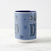 Tasse 2 Couleurs PAPA afghan (Centre)