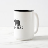 Tasse 2 Couleurs Papa Bear (Devant droit)