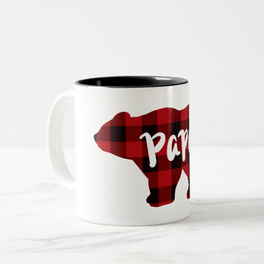 Tasse 2 Couleurs Papa Bear (Devant gauche)