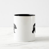 Tasse 2 Couleurs Papa Cool papa (Centre)