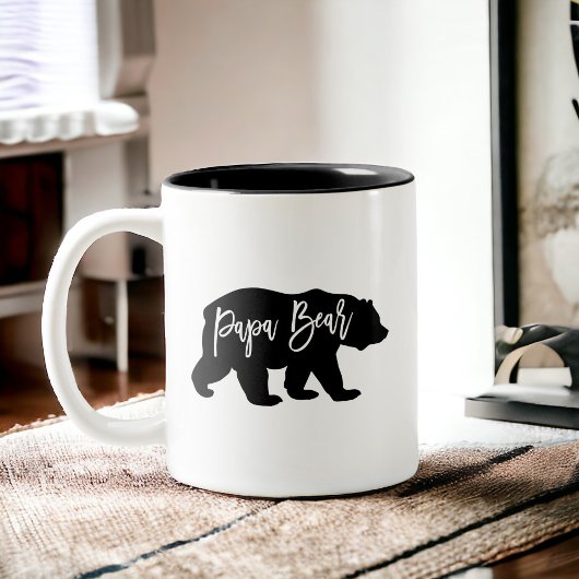 Tasse 2 Couleurs Papa Cool papa