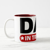 Tasse 2 Couleurs Papa dans la formation (Gauche)