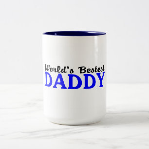 Tasse 2 Couleurs Papa de Bestest des mondes