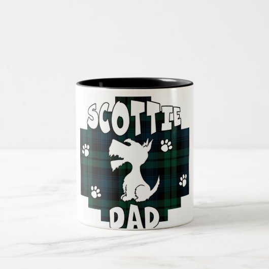 Tasse 2 Couleurs Papa de Scottie (Centre)