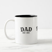 Tasse 2 Couleurs Papa Est  (Gauche)