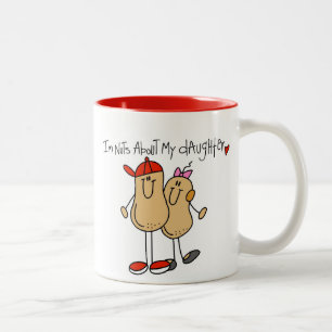 Tasse 2 Couleurs Papa - Fou de Ma Fille T-shirts et Cadeaux