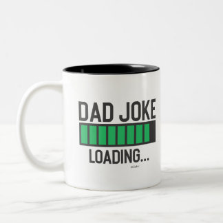 Tasse 2 Couleurs Papa, Joke Chargement...