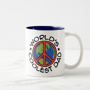 Tasse 2 Couleurs Papa le plus froid du monde