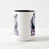 Tasse 2 Couleurs Papa Panda Bear (Centre)
