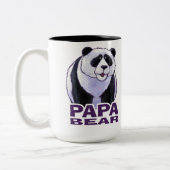 Tasse 2 Couleurs Papa Panda Bear (Gauche)