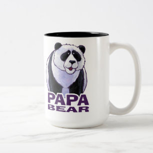 Tasse 2 Couleurs Papa Panda Bear