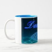 Tasse 2 Couleurs Papa Parti à la Pêche (Gauche)