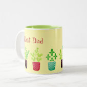 Tasse 2 Couleurs Papa plante (Devant gauche)