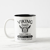 Tasse 2 Couleurs Papa Viking (Gauche)