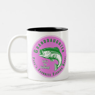 Tasse 2 Couleurs Papa's Favori Fishing Buddy