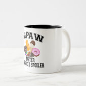 Tasse 2 Couleurs Papaye de spoiler de Grandkid (Devant droit)