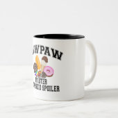 Tasse 2 Couleurs Papaye de spoiler de Grandkid (Devant droit)