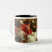 Tasse 2 Couleurs Pape Jules II Bramante de commande (Devant gauche)