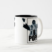 TASSE 2 COULEURS PAPE NOPE (Devant droit)