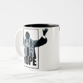 TASSE 2 COULEURS PAPE NOPE (Devant gauche)