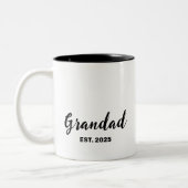 Tasse 2 Couleurs Papi Fondé  (Gauche)