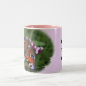 Tasse 2 Couleurs Papillon (Centre)