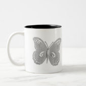 Tasse 2 Couleurs Papillon (Gauche)