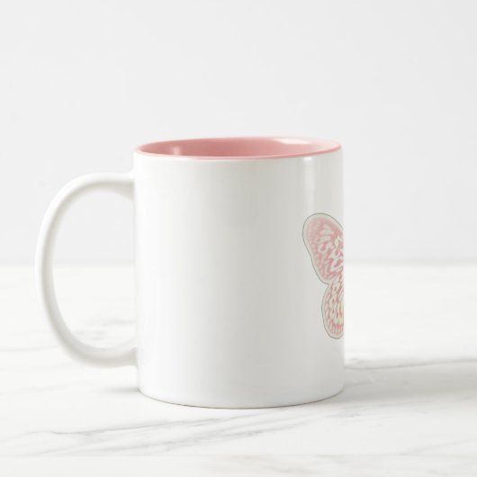 Tasse 2 Couleurs Papillon (Gauche)
