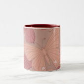 Tasse 2 Couleurs Papillon Art nouveau (Centre)