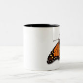Tasse 2 Couleurs Papillon de monarque Drinkware (Centre)
