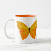 Tasse 2 Couleurs Papillon feuille Aspen 3 (Gauche)