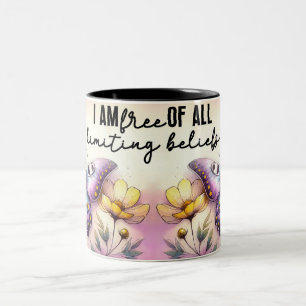 Tasse 2 Couleurs Papillon Inspirant Wrap