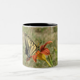 Tasse 2 Couleurs Papillon Monarque