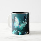 Tasse 2 Couleurs Papillons de nuit (Devant gauche)
