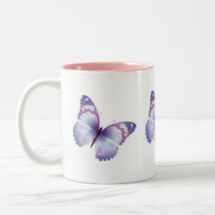Tasse 2 Couleurs Papillons pendant votre vie