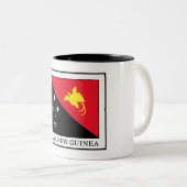 Tasse 2 Couleurs Papouasie-Nouvelle-Guinée (Devant droit)