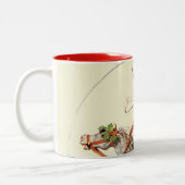 Tasse 2 Couleurs Papy sur le cheval de basculage (Gauche)