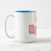 Tasse 2 Couleurs Pâques (Gauche)
