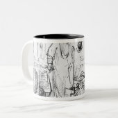 Tasse 2 Couleurs Parabole du créancier impitoyable (Devant gauche)