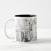 Tasse 2 Couleurs Parabole du créancier impitoyable (Gauche)